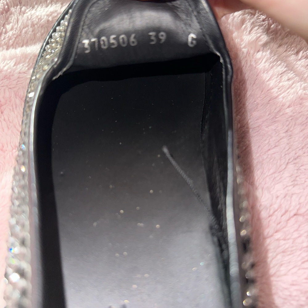 Gucci 370506 Crystal Slip On Size 39 - Picture 10 of 12
